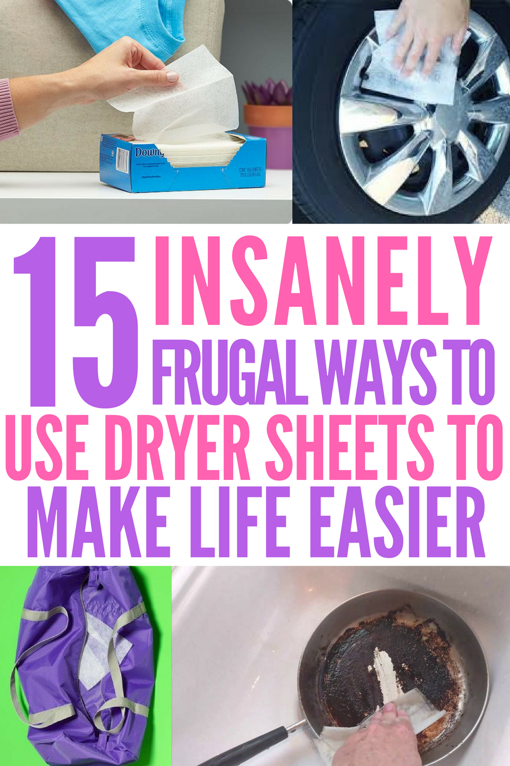 15 Unexpected Ways To Use Dryer Sheets Around The Home - Finance Superhero